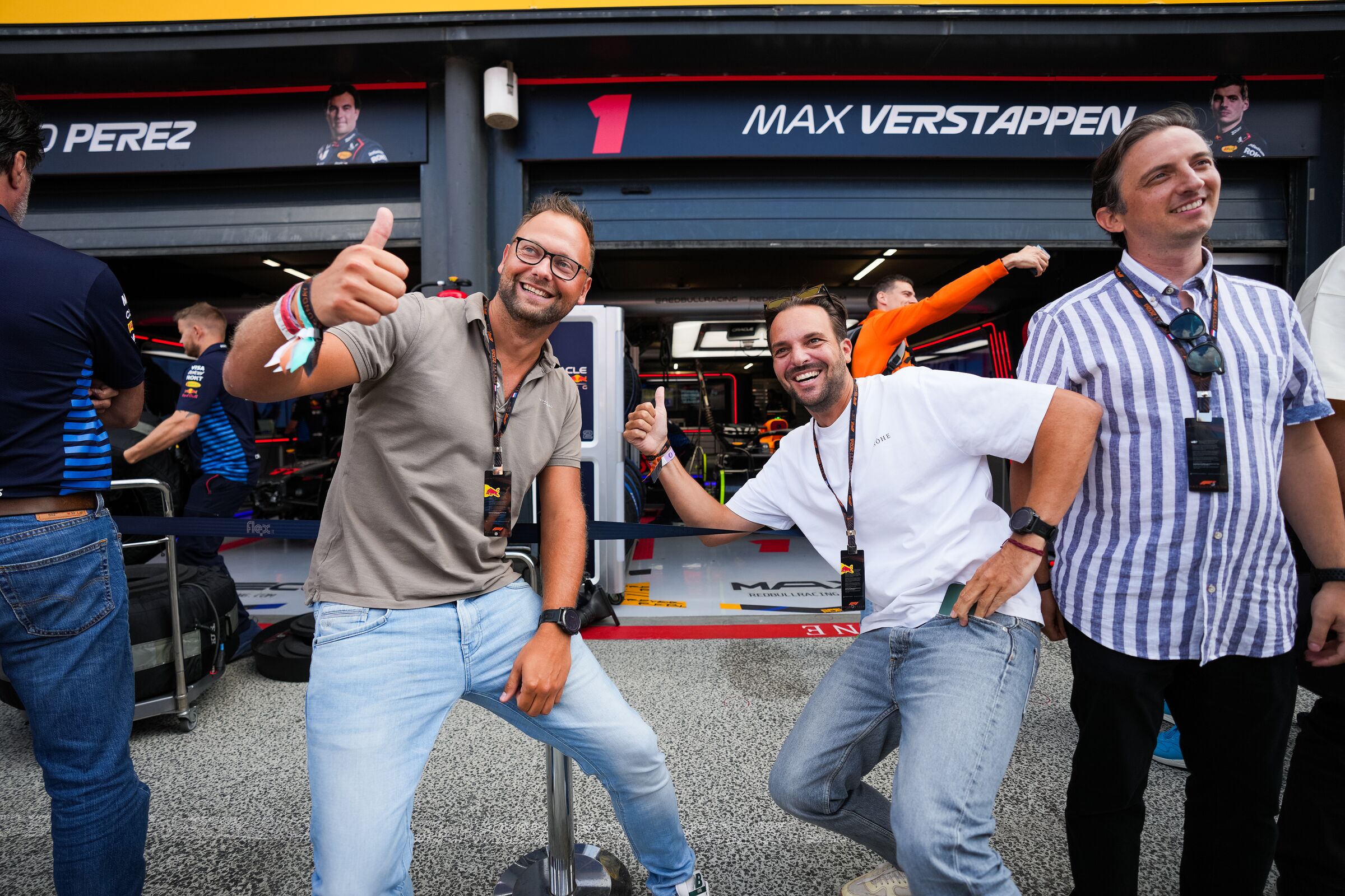 Oracle Red Bull Racing Team Garage Tour Inclusion